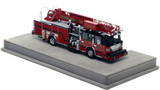 1:50 scale model of St. Louis Fire Department 2020 Spartan/Smeal 75' Truck 11 - Kosciusko