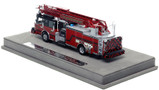 1:50 scale model of St. Louis Fire Department 2020 Spartan/Smeal 75' Truck 35 - Southwest Garden