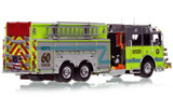 1:50 scale model of Miami-Dade Fire Rescue 2022 Sutphen Pumper Tanker 60 - Redland