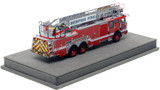1:50 scale model of Memphis Fire Department 2022 E-One Typhoon Truck 13 - Medical District