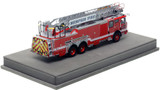 1:50 scale model of Memphis Fire Department 2022 E-One Typhoon Truck 20 - Ridgeway