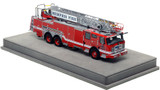 1:50 scale model of Memphis Fire Department 2023 E-One Typhoon Truck 23 - Raleigh