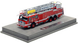 1:50 scale model of Memphis Fire Department 2023 E-One Typhoon Truck 23 - Raleigh
