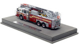 1:50 scale model of Fire Department City of New York 2012 Ferrara Ladder 125 - Queens