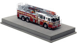 1:50 scale model of Fire Department City of New York 2012 Ferrara Ladder 125 - Queens