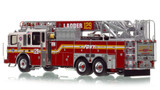 1:50 scale model of Fire Department City of New York 2014 Ferrara Ladder 129 - Queens