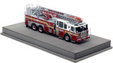 1:50 scale model of Fire Department City of New York 2013 Ferrara Ladder 168 - Brooklyn