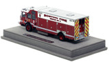 1:50 scale model of Boston Fire Department 2021 E-One Typhoon Rescue 2 - Roxbury