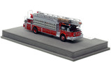 1:50 scale model of Chicago 1973 American LaFrance 100' Ladder Chief - H&L Co. 1 - North Loop