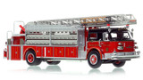 1:50 scale model of Chicago 1973 American LaFrance 100' Ladder Chief - H&L Co. 1 - North Loop