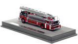 1:50 scale model of Chicago 1975 American LaFrance 100' Ladder Chief - H&L Co. 2 - West Loop