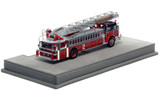 1:50 scale model of Chicago 1975 American LaFrance 100' Ladder Chief - H&L Co. 2 - West Loop
