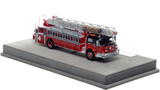 1:50 scale model of Chicago 1973 American LaFrance 100' Ladder Chief - H&L Co. 4 - Chinatown