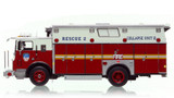 1:50 scale model of FDNY 1991 Mack MC/1982 Saulsbury Collapse Unit 2 - Brooklyn
