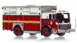 1:50 scale model of FDNY 1991 Mack MC/1982 Saulsbury Collapse Unit 2 - Brooklyn