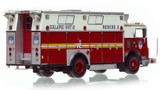 1:50 scale model of FDNY 1991 Mack MC/1982 Saulsbury Collapse Unit 2 - Brooklyn