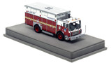 1:50 scale model of FDNY 1991 Mack MC/1982 Saulsbury Collapse Unit 5 - Staten Island