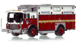 1:50 scale model of FDNY 1991 Mack MC/1982 Saulsbury Collapse Unit 5 - Staten Island