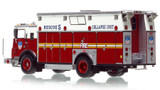 1:50 scale model of FDNY 1991 Mack MC/1982 Saulsbury Collapse Unit 5 - Staten Island