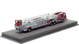 1:50 scale model of Columbus Division of Fire 2007 ALF Eagle/LTI 110’ TDA Ladder 8 - Bronzeville