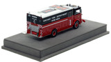 1:50 scale model of Chicago 1970 Mack MB/1972 Platt Flying Manpower Squad 1 - South Side