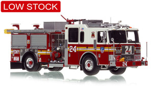 1:50 scale model of FDNY 2022 Seagrave Attacker HD Engine 24 - Manhattan