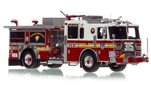 1:50 scale model of FDNY 2021 Seagrave Attacker HD Engine 315 - Queens