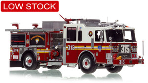 1:50 scale model of FDNY 2021 Seagrave Attacker HD Engine 315 - Queens