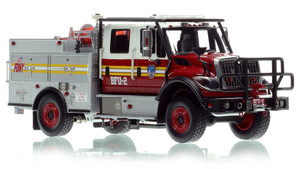 1:50 scale model of Fire Department City of New York Brush Fire Unit 2 - Staten Island