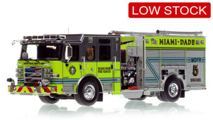 Fire Replicas Miami-Dade Fire Rescue 2023 Pierce Enforcer Engine 1