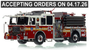 1:50 scale model of FDNY 2020 Seagrave Attacker HD Engine 53