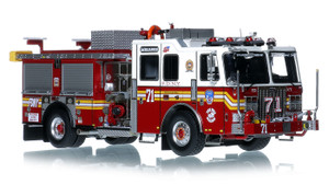 1:50 Scale Model of FDNY 2015 KME Severe Service Engine 71 - Bronx