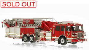 1:50 scale model of Columbus Sutphen SPH100 Aerial Platform