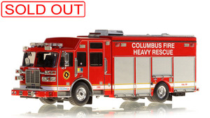 1:50 scale model of Columbus Sutphen Heavy Rescue