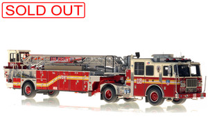 1:50 scale model of FDNY Ladder 118