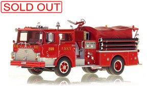 1:50 scale model of FDNY 1970 Mack® CF Pumper - Engine 298