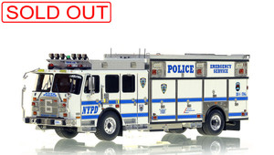 1:50 scale model of New York City Police Department ESS 6