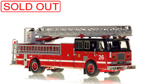 1:50 scale model of Chicago Fire Department Truck 26