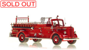 1:50 scale model of FDNY 1947 Mack® L Pumper - Engine 38