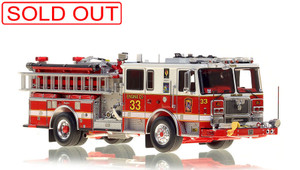 1:50 scale model of DC Fire & EMS Engine 33 - Seagrave Capitol Pumper
