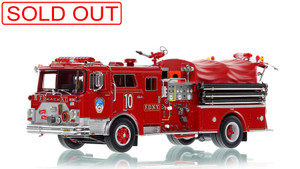 1:50 scale model of FDNY 1983 Mack® CF High Pressure Pumper - Engine 10 - Manhattan
