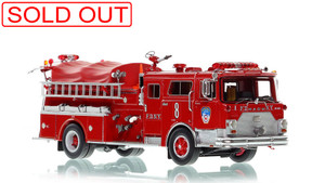 1:50 scale model of FDNY 1983 Mack® CF High Pressure Pumper - Engine 8 - Manhattan