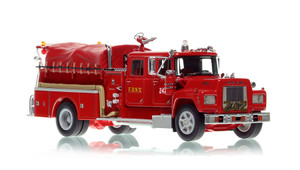 1:50 scale model of FDNY 1969 Mack® R Pumper - Engine 242 - Brooklyn