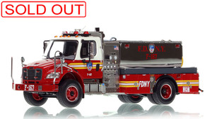 1:50 scale model of FDNY Foam Tanker 167 in Staten Island