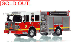 1:50 Philadelphia Fire Department Spartan Engine 1 scale model