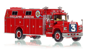 Fire Replicas FDNY 1979 Mack® R&frasl;Pierce Rescue 4 - Queens
