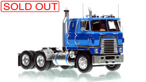 1:50 scale model of International® 4070B Transtar®  II - Blue over Black