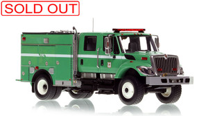 1:50 scale model of USFS Wildland BME Model 34 Type 3 International 7400 4x4