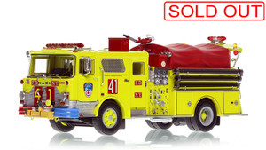 1:50 scale model of FDNY 1981 Mack® CF Pumper - Engine 41 - Bronx