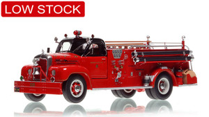 1:50 scale model of Chicago Fire Department 1956 Mack® B95 Engine 108